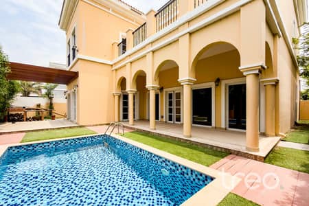 4 Bedroom Villa for Rent in The Villa, Dubai - 018 Courtyard CP1 Ponderosa, The Villa1_3. jpg