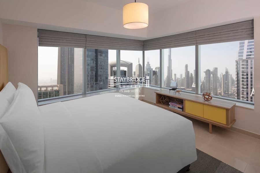 7 2BR - Master Bedroom - BK01 - Dubai Financial Centre. jpg