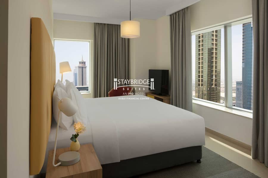 10 2BR - Master Bedroom - SZ07 - Dubai Financial Centre. jpg