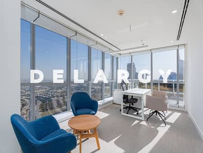 Office for Rent in Jumeirah Lake Towers (JLT), Dubai - High Floor | Turnkey A Grade | Half Floor Office for Rent in Jumeirah Lake Towers (JLT), Dubai - High Floor | Turnkey A Grade | Half Floor