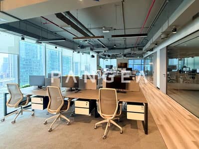 Office for Rent in Business Bay, Dubai - Fitted Office | High Floor | CEO Cabin Office for Rent in Business Bay, Dubai - Fitted Office | High Floor | CEO Cabin