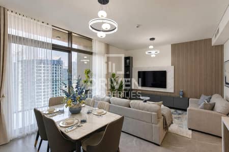 2 Camere Appartamento in Affitto a Business Bay, Dubai - Appartamento a Business Bay，Peninsula，Peninsula Two, 2 camere da letto, 180000 AED - 15780804
