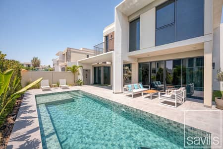 5 Bedroom Villa for Rent in Tilal Al Ghaf, Dubai - Private Pool | Option for Furnished | Vacant Soon