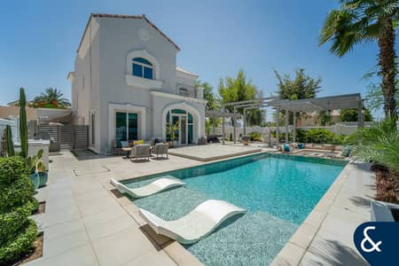 5 Bedroom Villa for Rent in Dubai Sports City, Dubai - Fully Renovated C2 Villa | Greenbelt Backing