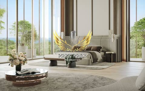 2 Cпальни Апартамент Продажа в Дубай Морской Город, Дубай - Master Bedroom. jpg