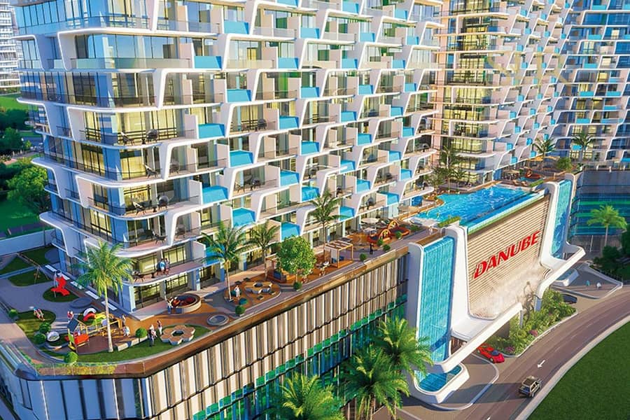 Wohnung in Dubai Sports City,Sportz By Danube,Sportz By Danube Tower 1, 2 schlafzimmer, 1450000 AED - 15783232 Wohnung in Dubai Sports City,Sportz By Danube,Sportz By Danube Tower 1, 2 schlafzimmer, 1450000 AED - 15783232
