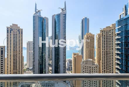 1 Bedroom Flat for Rent in Dubai Marina, Dubai - Open View | High Floor | Unfurnished 1 Bedroom Flat for Rent in Dubai Marina, Dubai - Open View | High Floor | Unfurnished