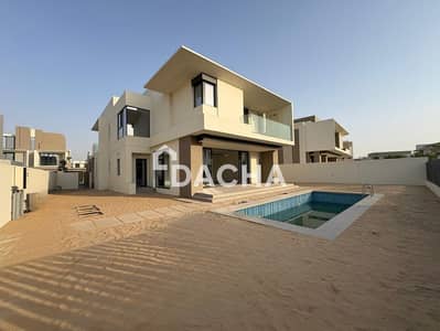 4 Bedroom Villa for Rent in Jebel Ali, Dubai - Private Pool Villa | Park View | Cluster 4 | H1