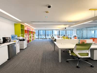 Office for Rent in Jumeirah Lake Towers (JLT), Dubai - Grade A | Furnished & Partitioned | Prime Location