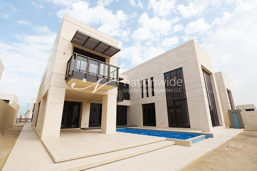 Contemporary 6 BR Villa in Hidd Al Saadiyat