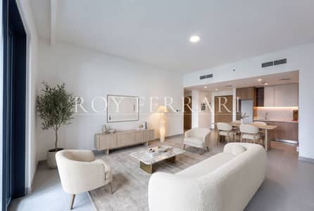 迪拜溪港， 迪拜 1 卧室公寓待售 - stage_living1. png