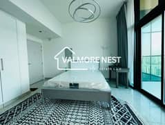 Fully furnished studio I High-Floor Studio | Balcony Access I Skyline view