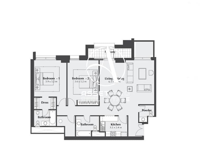 14 Tower J 2 br + Terrace. jpg