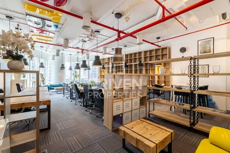 Office for Rent in Business Bay, Dubai - Refined Interiors | Burj View | 3 Min to Metro Office for Rent in Business Bay, Dubai - Refined Interiors | Burj View | 3 Min to Metro