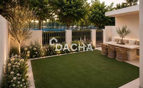 3 Bedroom Villa for Rent in Tilal Al Ghaf, Dubai - Single Row | Backing Amenities | Family Villa 3 Bedroom Villa for Rent in Tilal Al Ghaf, Dubai - Single Row | Backing Amenities | Family Villa