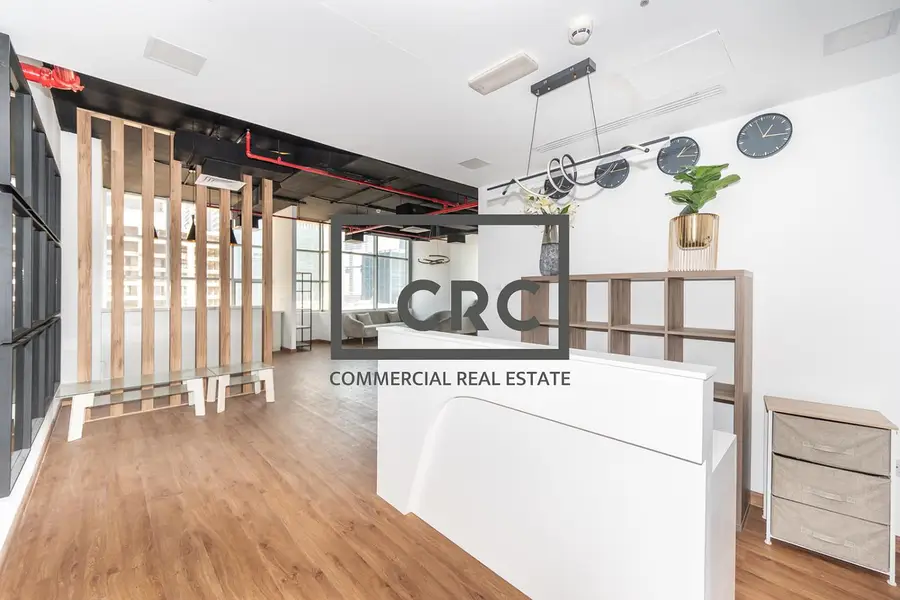 Semi-furnished Office | Community View | Vacant