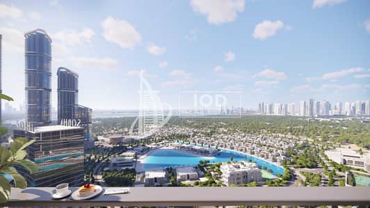1 Bedroom Flat for Sale in Sobha Hartland 2, Dubai - Balcony Shot 1. jpg