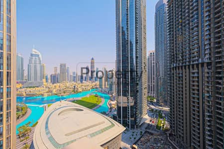 2 Bedroom Apartment for Rent in Downtown Dubai, Dubai - 12 Payments Option| Dubai Fountain View|High Floor 2 Bedroom Apartment for Rent in Downtown Dubai, Dubai - 12 Payments Option| Dubai Fountain View|High Floor