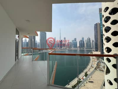 2 Bedroom Apartment for Rent in Business Bay, Dubai - Full Canal & Burj Khalifa View | Spacious 2BR | Prime Business Bay