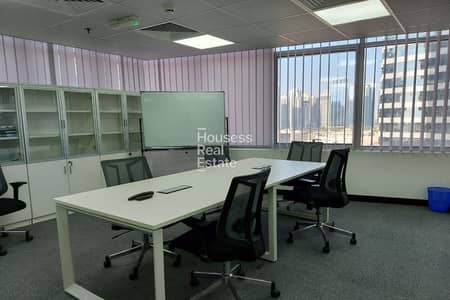 Office for Rent in Jumeirah Lake Towers (JLT), Dubai - Fully Fitted Office |Mid Floor |Very Bright Layout