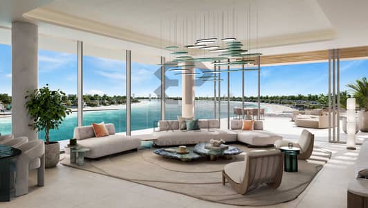 2 habitaciones Apartamento para en Venta en Palm Jebel Ali, Dubai - Palm Central Int 4BR_LivingRoom 02. jpg