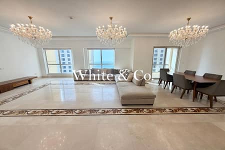 朱美拉海滩住宅（JBR）， 迪拜 4 卧室单位待租 - 位于朱美拉海滩住宅（JBR），萨达夫社区，萨达夫1号楼 4 卧室的公寓 230000 AED - 15812725