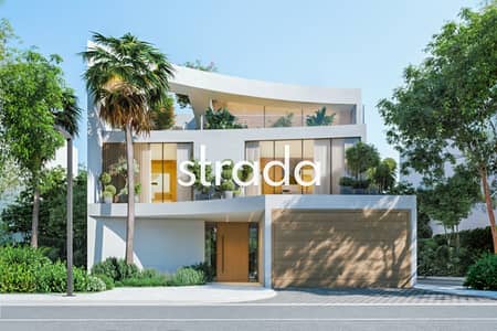 5 Bedroom Villa for Sale in Jebel Ali, Dubai - SOL Detached Villa | Lagoon View | Corner Plot