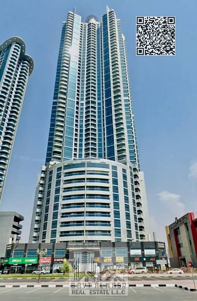 2 Schlafzimmer Wohnung zum zur Miete in Corniche Ajman, Ajman - Verified 02 Corniche Tower. jpg 2 Schlafzimmer Wohnung zum zur Miete in Corniche Ajman, Ajman - Verified 02 Corniche Tower. jpg