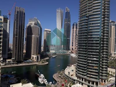 فلیٹ 2 غرفة نوم للايجار في دبي مارينا، دبي - 2BR Full Marina and Pool View Next to Metro Tram and Walk فلیٹ 2 غرفة نوم للايجار في دبي مارينا، دبي - 2BR Full Marina and Pool View Next to Metro Tram and Walk