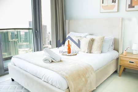 شقة 2 غرفة نوم للايجار في الخليج التجاري، دبي - Bedroom View 1. jpg