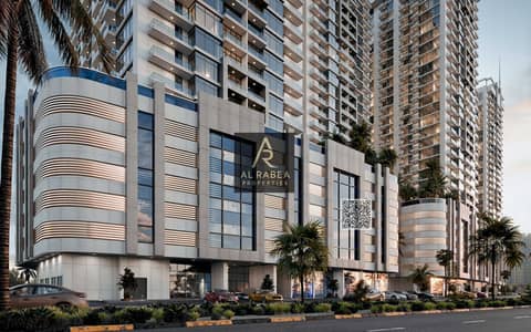 2 Bedroom Flat for Sale in Ajman Free Zone, Ajman - Podium View. jpg 2 Bedroom Flat for Sale in Ajman Free Zone, Ajman - Podium View. jpg