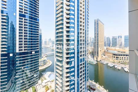 1 Bedroom Apartment for Rent in Dubai Marina, Dubai - Unfurnished | Marina View | Vacant