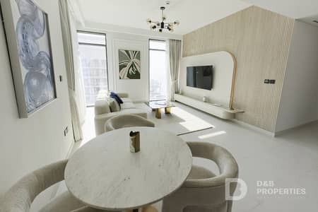 2 Slaapkamers Appartement te Huur in Dubai Harbour, Dubai - Appartement in Dubai Harbour，Emaar Beachfront，Marina Vista，Marina Vista Tower 2, 2 slaapkamers, 225000 AED - 15821943
