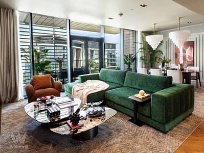3 Bedroom Apartment for Rent in Bluewaters Island, Dubai - Living room. jpg 3 Bedroom Apartment for Rent in Bluewaters Island, Dubai - Living room. jpg