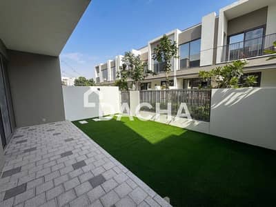 3 Bedroom Townhouse for Rent in Tilal Al Ghaf, Dubai - Single Row | Landscaped | Vacant in August 3 Bedroom Townhouse for Rent in Tilal Al Ghaf, Dubai - Single Row | Landscaped | Vacant in August