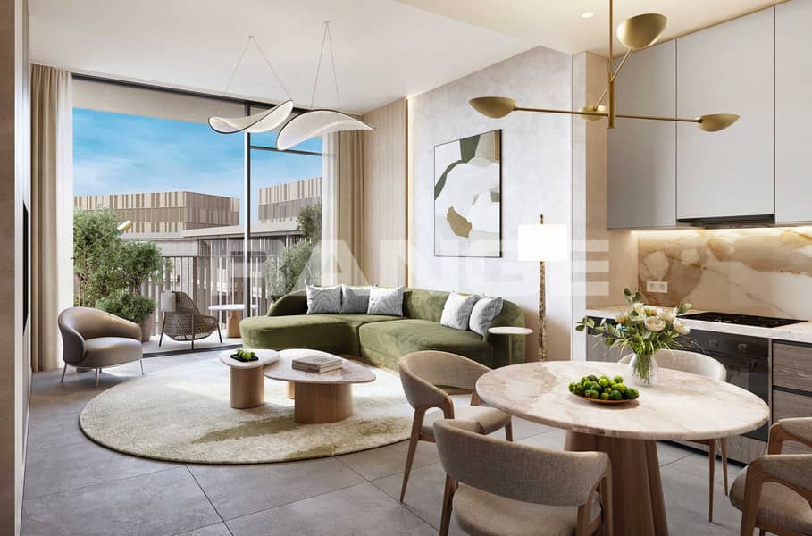 3 1BR - Kitchen and Living. jpg