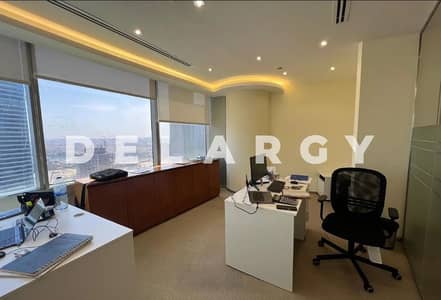 Office for Rent in Jumeirah Lake Towers (JLT), Dubai - Fitted Office | 2 Partitions | Prime JLT Location