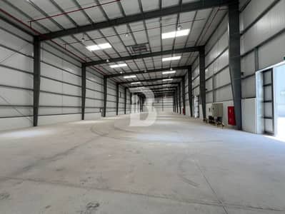 Warehouse for Rent in Dubai Industrial City, Dubai - 42,700 SQFT Brand new warehouse with 900KW Power