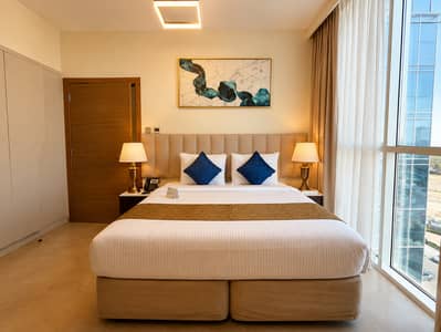 1 Bedroom Hotel Apartment for Rent in Khalifa City, Abu Dhabi - 41D984B6-E3CC-4C74-B355-D712E09B4AAD. png