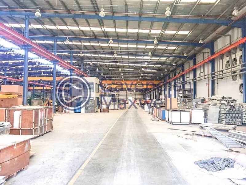 Fully Insulated Warehouse with Overhead Cranes