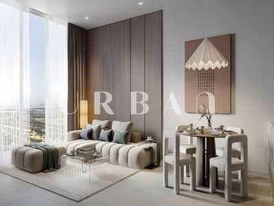فلیٹ 2 غرفة نوم للبيع في مدينة دبي الرياضية، دبي - living - 2BR. jpg