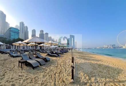 1 Bedroom Apartment for Rent in Jumeirah Beach Residence (JBR), Dubai - beach. webp