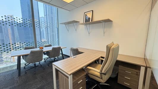 Office for Rent in Business Bay, Dubai - Premium Office for Rent in The Opus Tower | AED 128,000