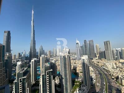 3 Bedroom Flat for Rent in Downtown Dubai, Dubai - Burj View | High Floor | Vacant Now 3 Bedroom Flat for Rent in Downtown Dubai, Dubai - Burj View | High Floor | Vacant Now