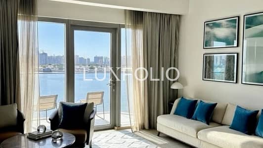 1 Bedroom Flat for Rent in Dubai Creek Harbour, Dubai - Burj View | Waterfront | Luxury Building