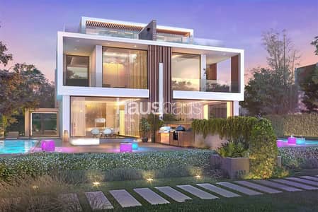 5 Bedroom Villa for Sale in DAMAC Hills 2 (Akoya by DAMAC), Dubai - Exclusive | G+2 | Corner | Lake + Park View | 1%PP