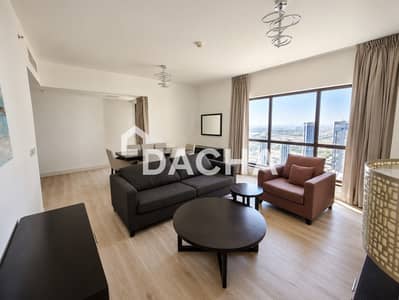 2 Bedroom Apartment for Rent in Jumeirah Beach Residence (JBR), Dubai - Marina View | High Floor | Vacant