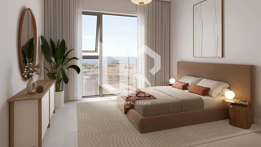 1 Schlafzimmer Wohnung zum zum Verkauf in Al Khan, Sharjah - SIE_MaryamIsland01_CGI15_MasterBedroom_06_10K. jpg. webp