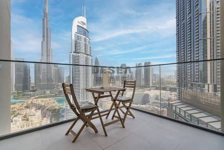 2 Bedroom Flat for Rent in Downtown Dubai, Dubai - Fully Furnished | High Floor | Burj Khalifa View 2 Bedroom Flat for Rent in Downtown Dubai, Dubai - Fully Furnished | High Floor | Burj Khalifa View