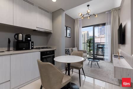 1 Bedroom Flat for Rent in Business Bay, Dubai - Near the Metro, with Balcony and Fully Furnished